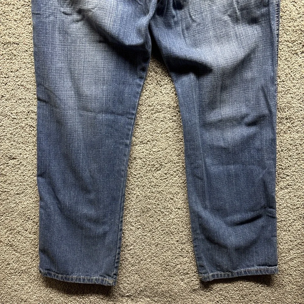 Vintage Southpole Jeans Men's 36x32 Embroidered Y2K Skater Blue Denim 90s